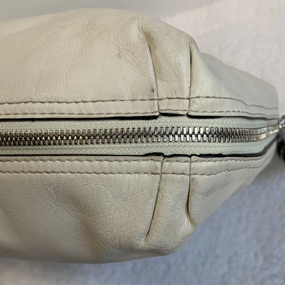 MICHAEL Kors Isabel Convertible Shoulder Ecru Ivory python large Leather bag